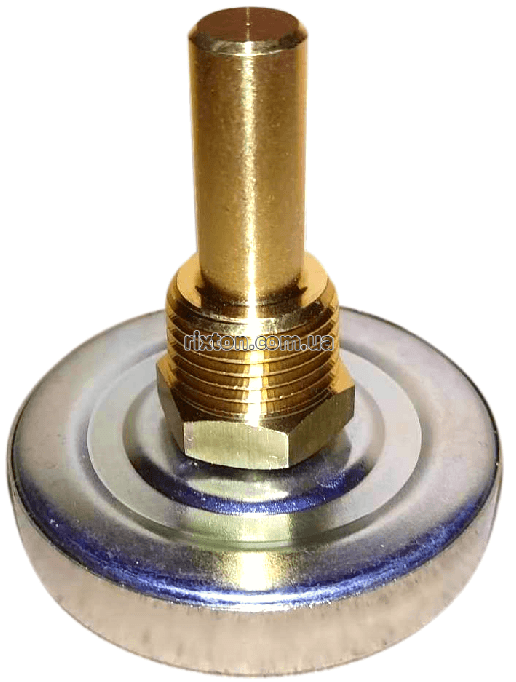 Термометр биметаллический аксиальный Cewal PSZ 63 G (Ø63mm 0-120°C L-50)