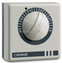 Механический комнатный регулятор температуры Cewal RQ 05
