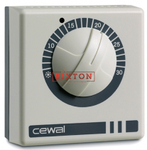 Механический комнатный регулятор температуры Cewal RQ 20