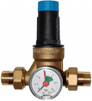 Редуктор давления воды Watts DRVMN15 1,5-6 бар с манометром