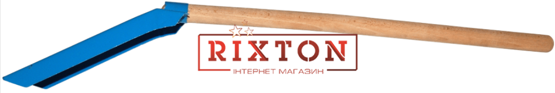 Лопатка стальная с деревянной ручкой большая