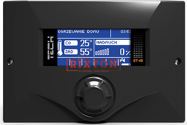 Автоматика для твердотопливных котлов Tech ST-48
