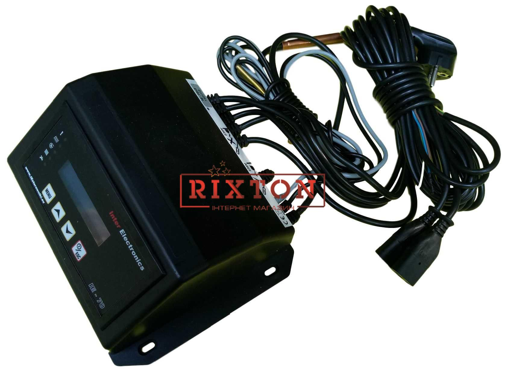 Автоматика для твердопаливних котлів Inter Electronics IE-76 v3