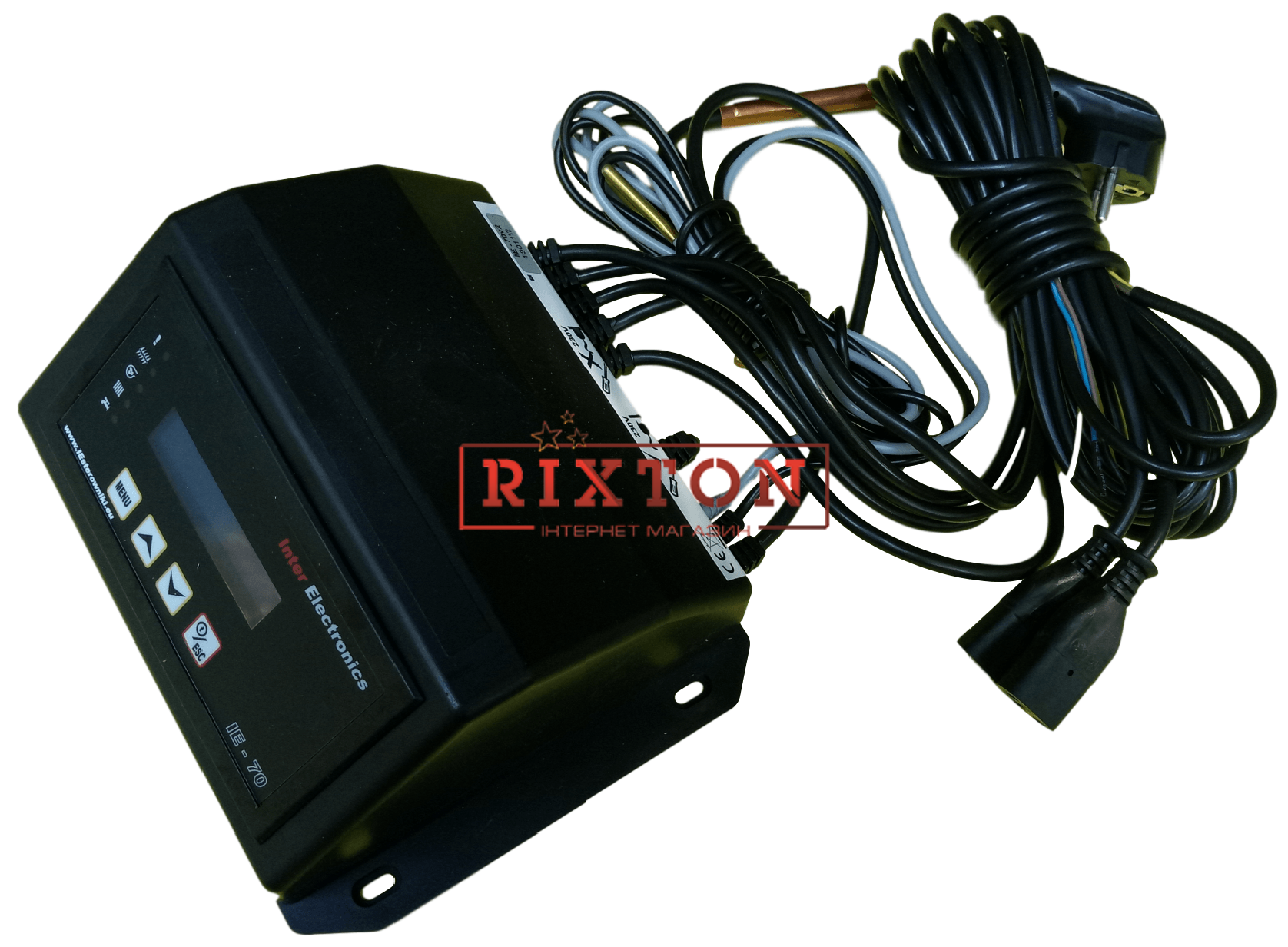 Автоматика для твердопаливних котлів Inter Electronics IE-76 v1 T2