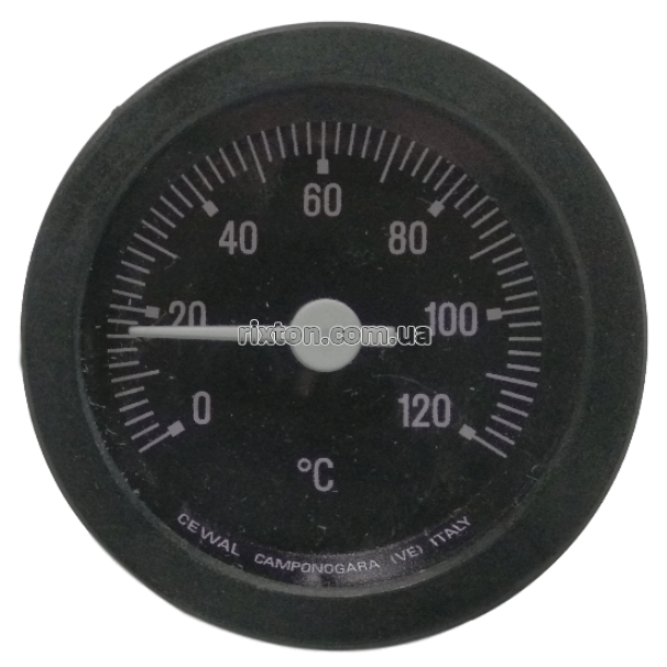 Термометр з виносним датчиком круглий Cewal T 52 P (Ø52 0-120°С L-1500 мм)