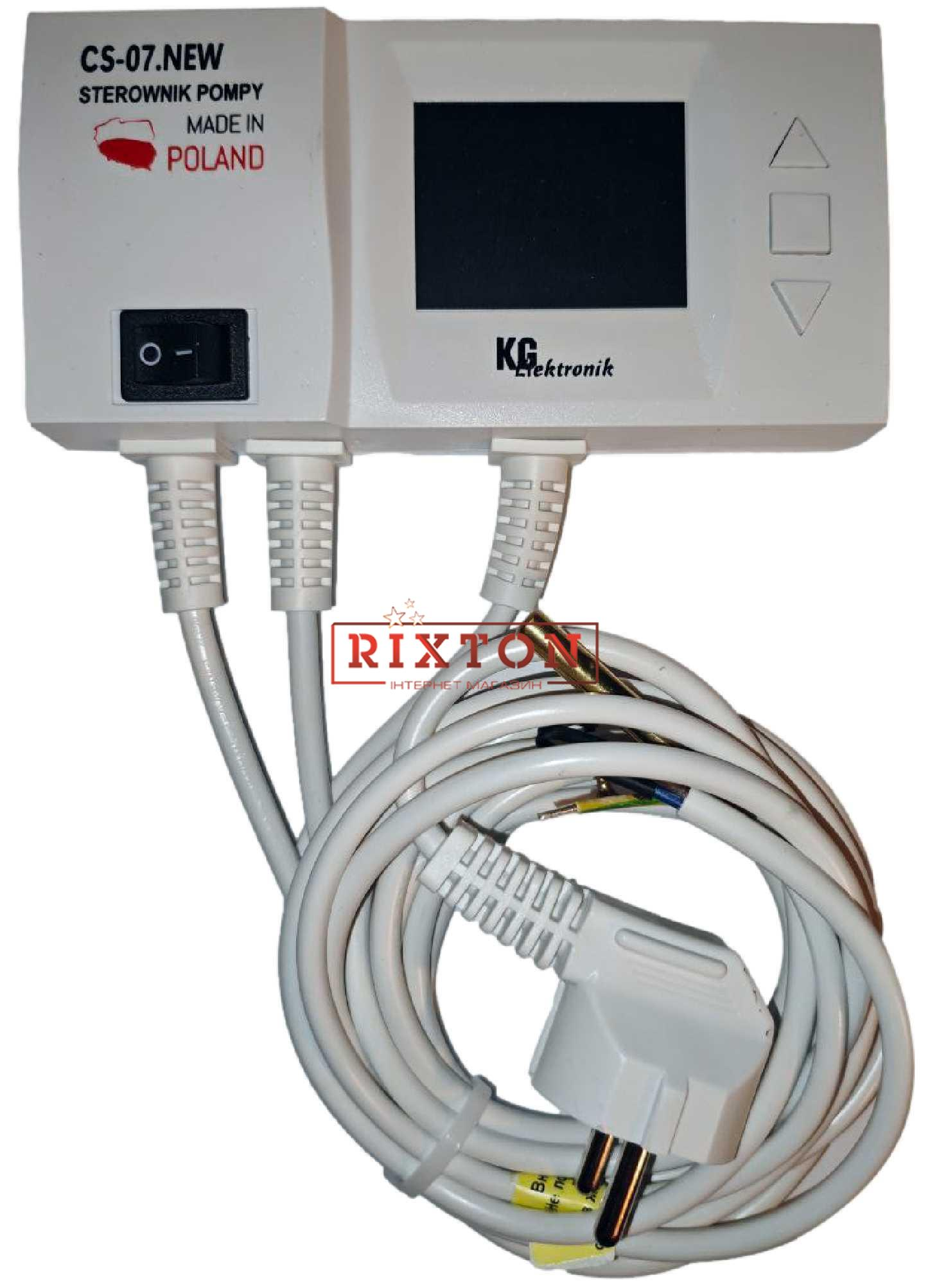 Автоматика для насосів опалення KG Elektronik CS-07 Smart WIFI Автоматика для насосів опалення KG Elektronik CS-07 Smart WIFI