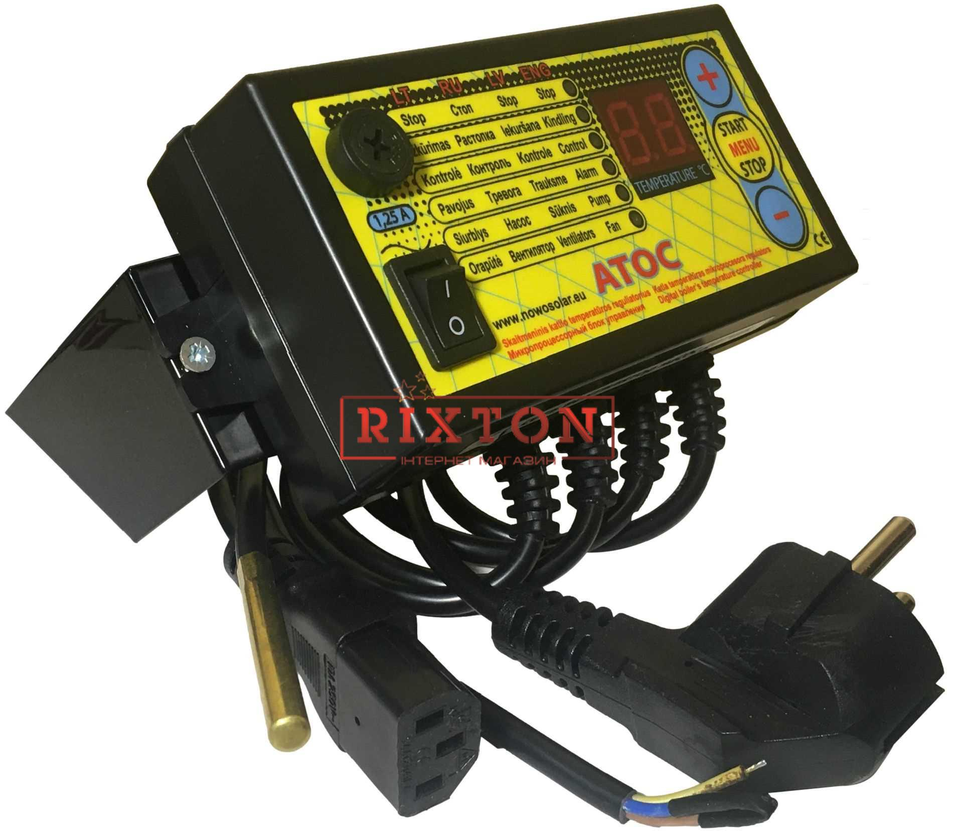 Комплект автоматики до котла Nowosolar Atoc + MplusM WPA X2 Комплект автоматики до котла Nowosolar Atoc + MplusM WPA X2