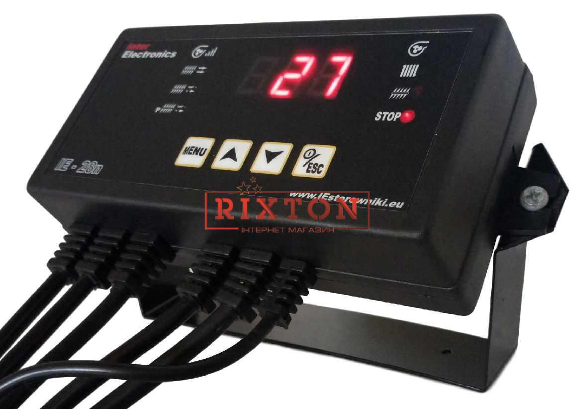 Автоматика для твердопаливних котлів Inter Electronics IE-28n
