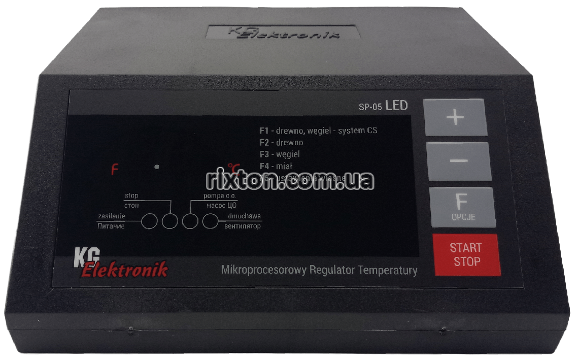 Автоматика для твердотопливных котлов KG Elektronik SP-05 LED 