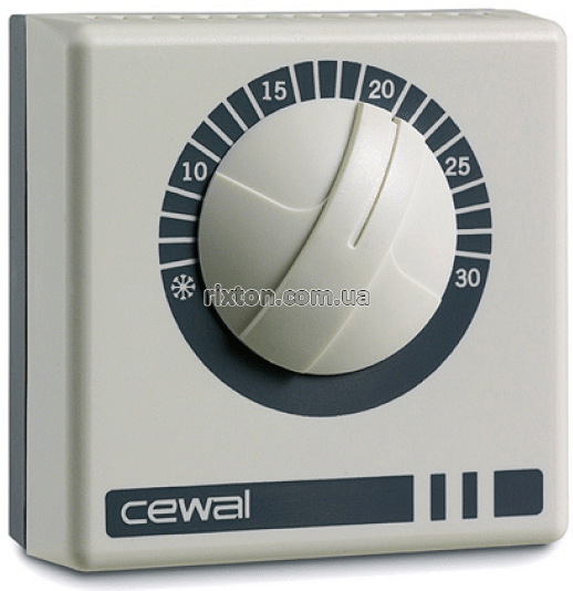 Механический комнатный регулятор температуры Cewal RQ 10