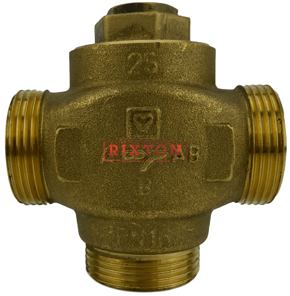 Триходовий змішувальний клапан HERZ Teplomix 55°C DN25 1 1/4