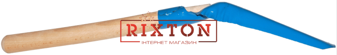 Лопатка стальная с деревянной ручкой маленькая
