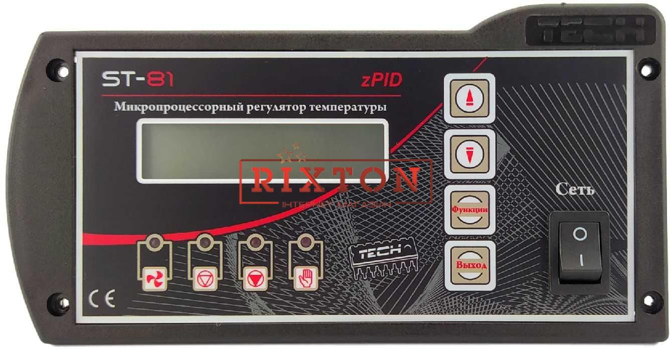 Автоматика для твердопаливних котлів Tech ST-81 zPID