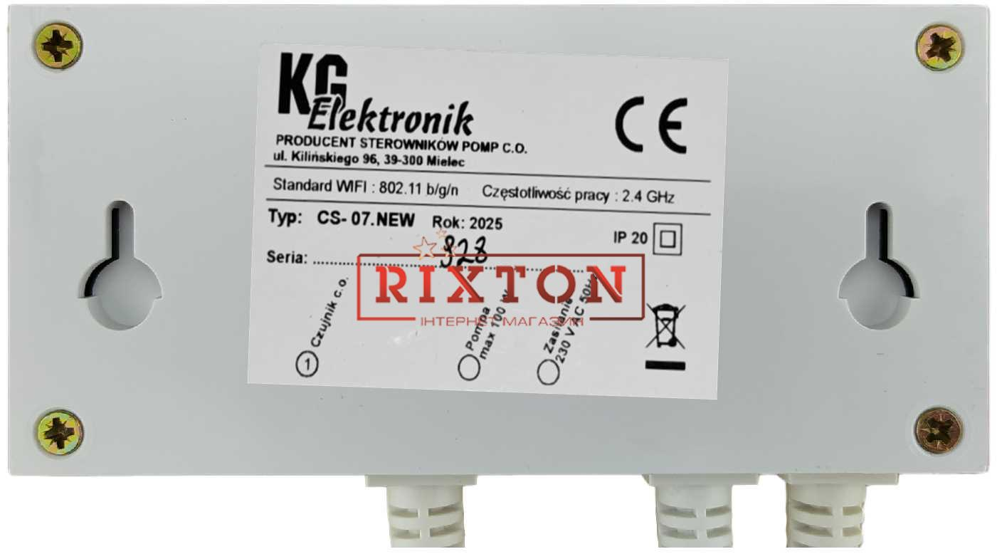 Автоматика для насосів опалення KG Elektronik CS-07 Smart WIFI Автоматика для насосів опалення KG Elektronik CS-07 Smart WIFI