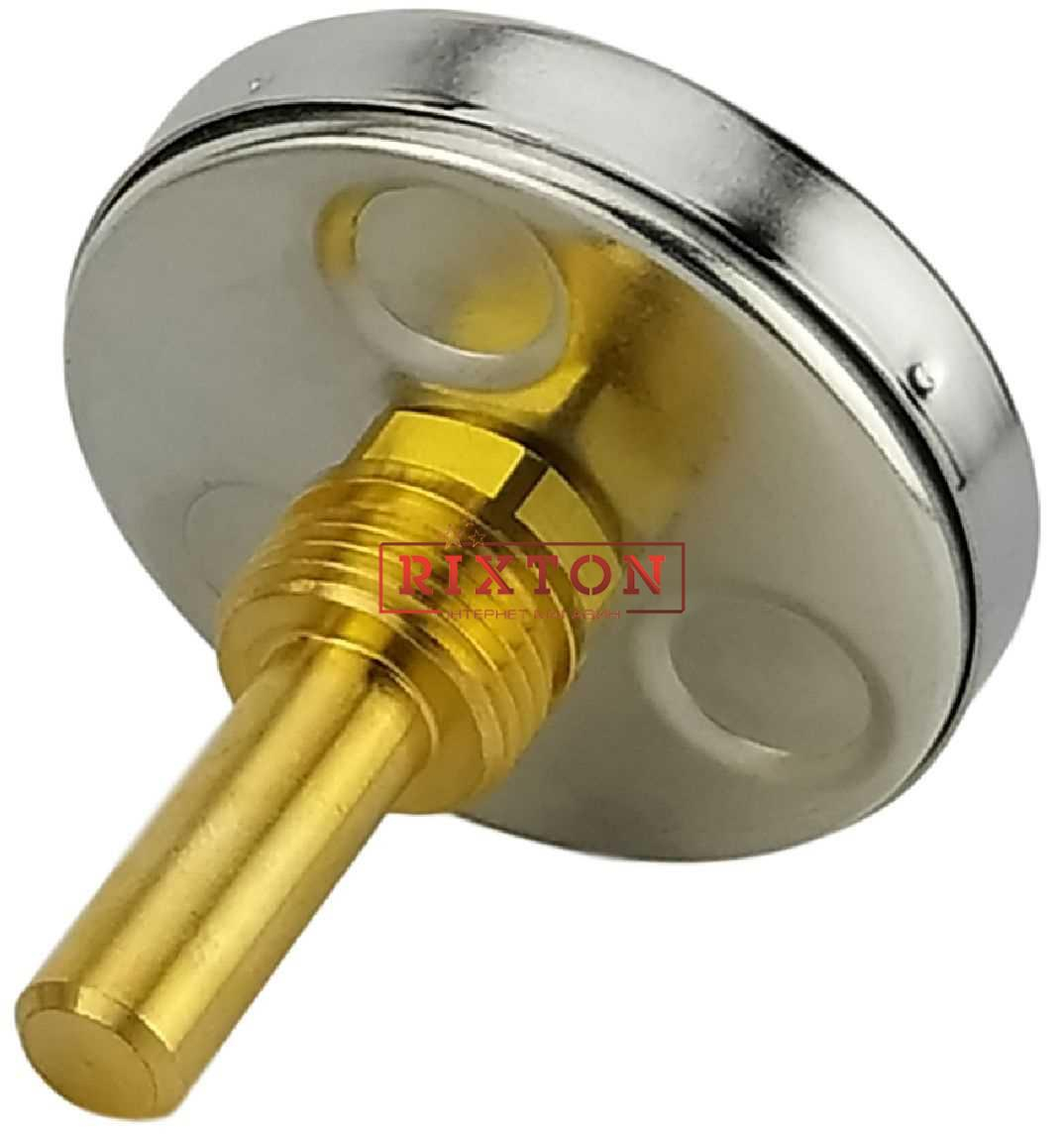 Термометр біметалічний аксіальний Watts F+R801 (Т 63/50 D-63mm 0-120°C L-50mm)