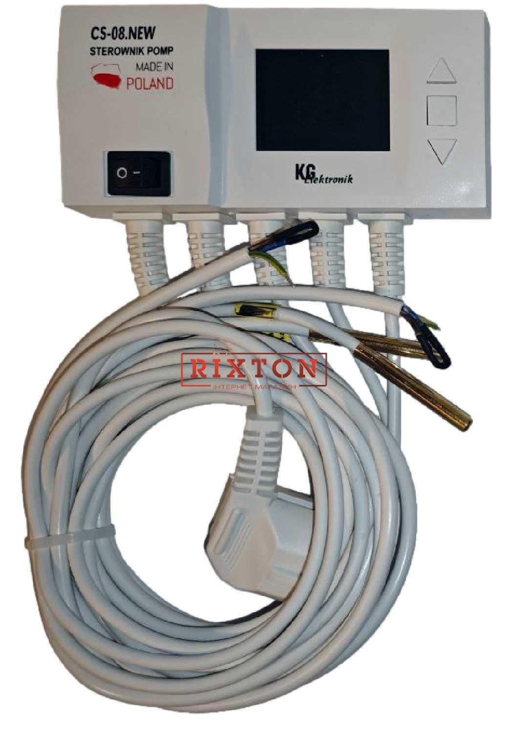 Автоматика для насосов отопления KG Elektronik CS-08 Smart WIFI