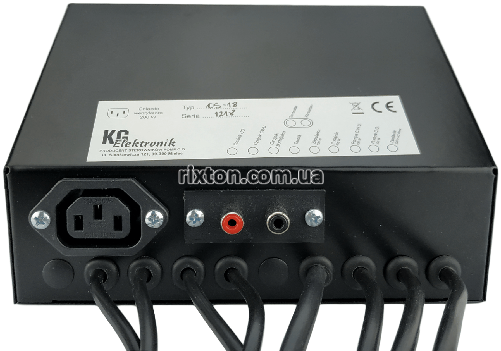 Автоматика для твердотопливных котлов KG Elektronik CS-18