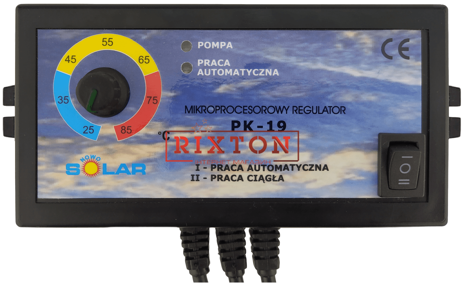 Автоматика для насосов отопления Nowosolar PK-19