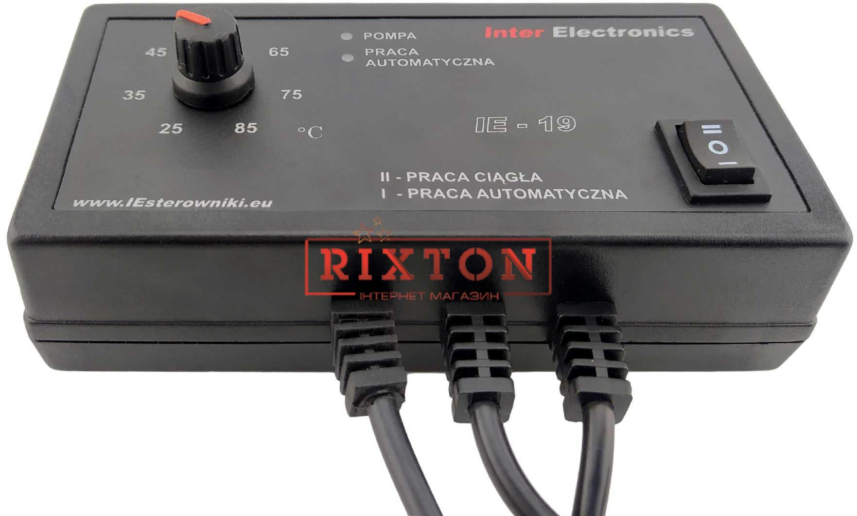 Автоматика для насосов отопления Inter Electronics IE-19