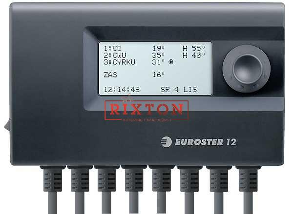 Автоматика для твердотопливных котлов Euroster 12