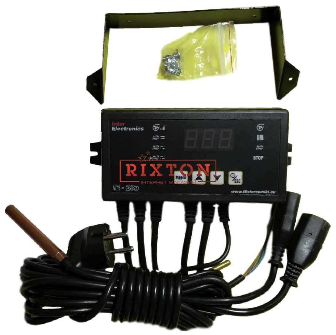 Автоматика для твердопаливних котлів Inter Electronics IE-28n