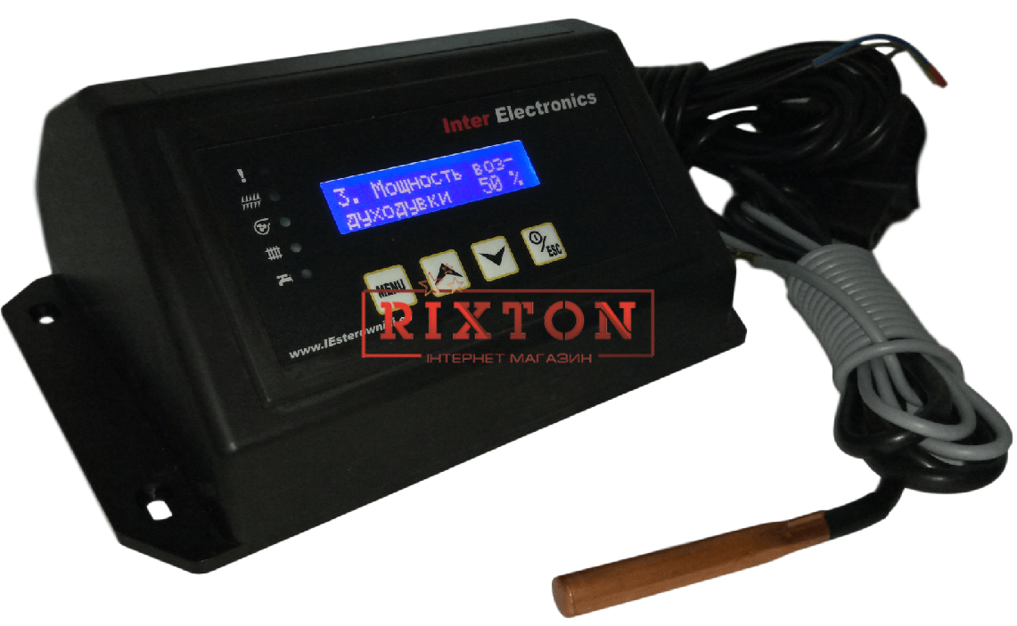 Автоматика для твердотопливных котлов Inter Electronics IE-70 v1 (усиленный)
