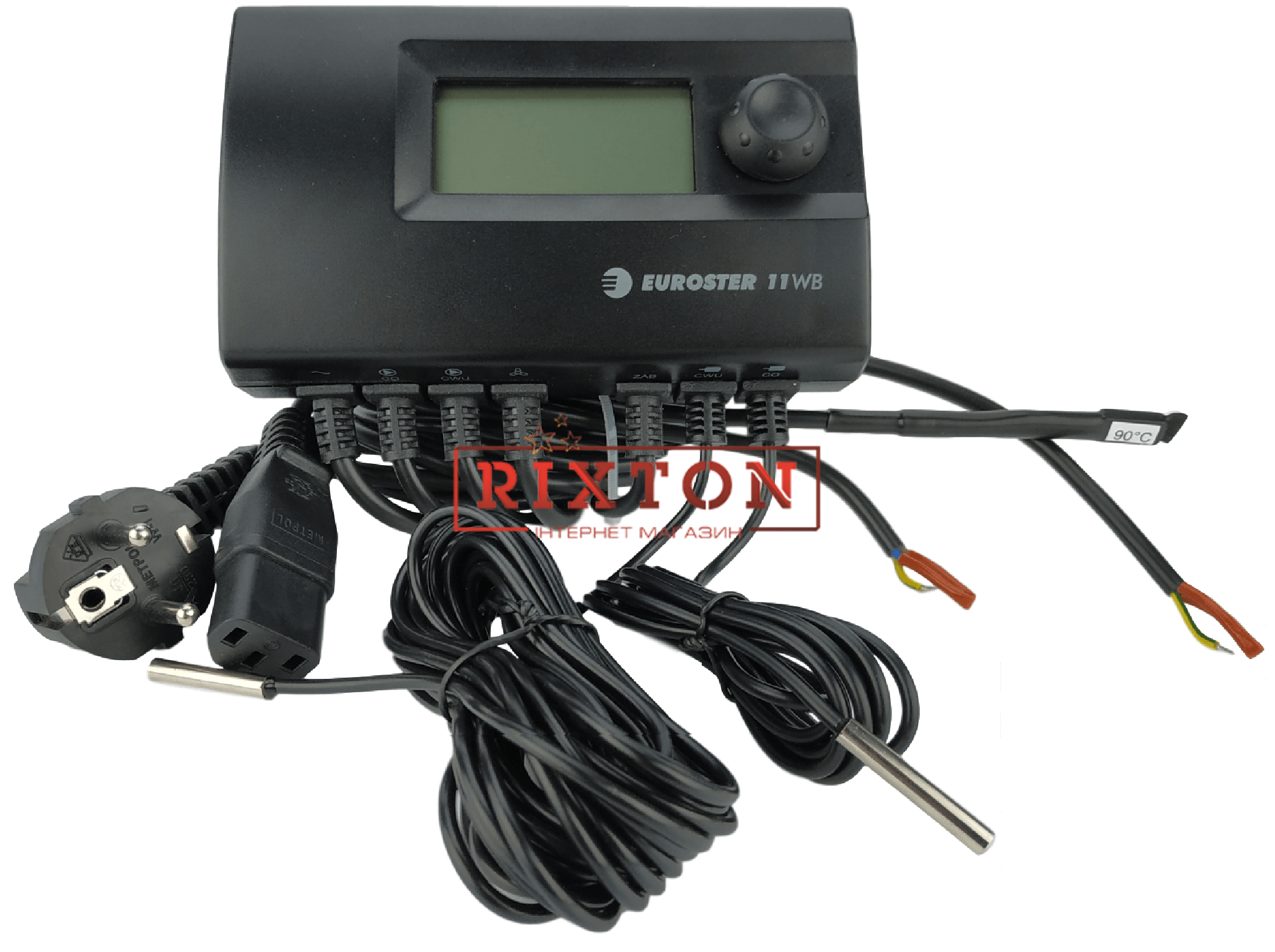 Автоматика для твердотопливных котлов Euroster 11WB