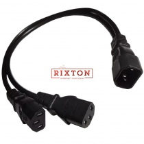 Шнур питания двойник 220V 3 PIN (для подключения 2-х вентиляторов)