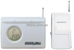 Кімнатний регулятор температури Euroster 3000 TXRX