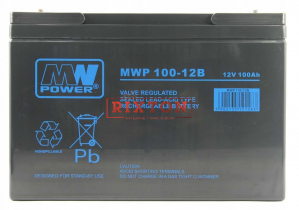 Акумулятор гелевий MW Power AGM MWP 12V 100Ah