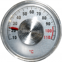 Термометр биметаллический ТБ-04 на клейкой основе