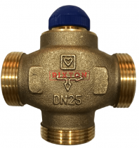 Триходовий розподільний клапан HERZ Calis-TS-RD DN25 1 1/4
